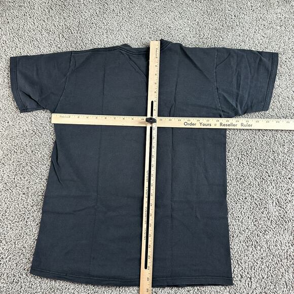 VTG 90s Cheerleading Shirt Womens M Puffy Print The World Can Live Without it - Picture 7 of 11